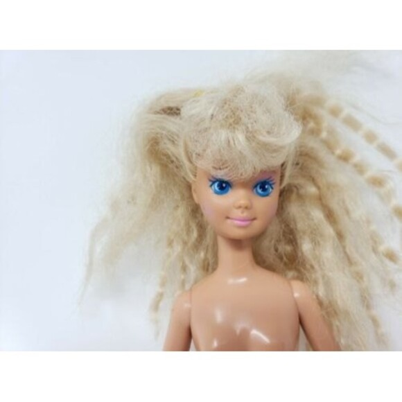 Barbie's Little Sister Skipper Crimped Hair Head 1987, Body 1987 - Picture 11 of 12